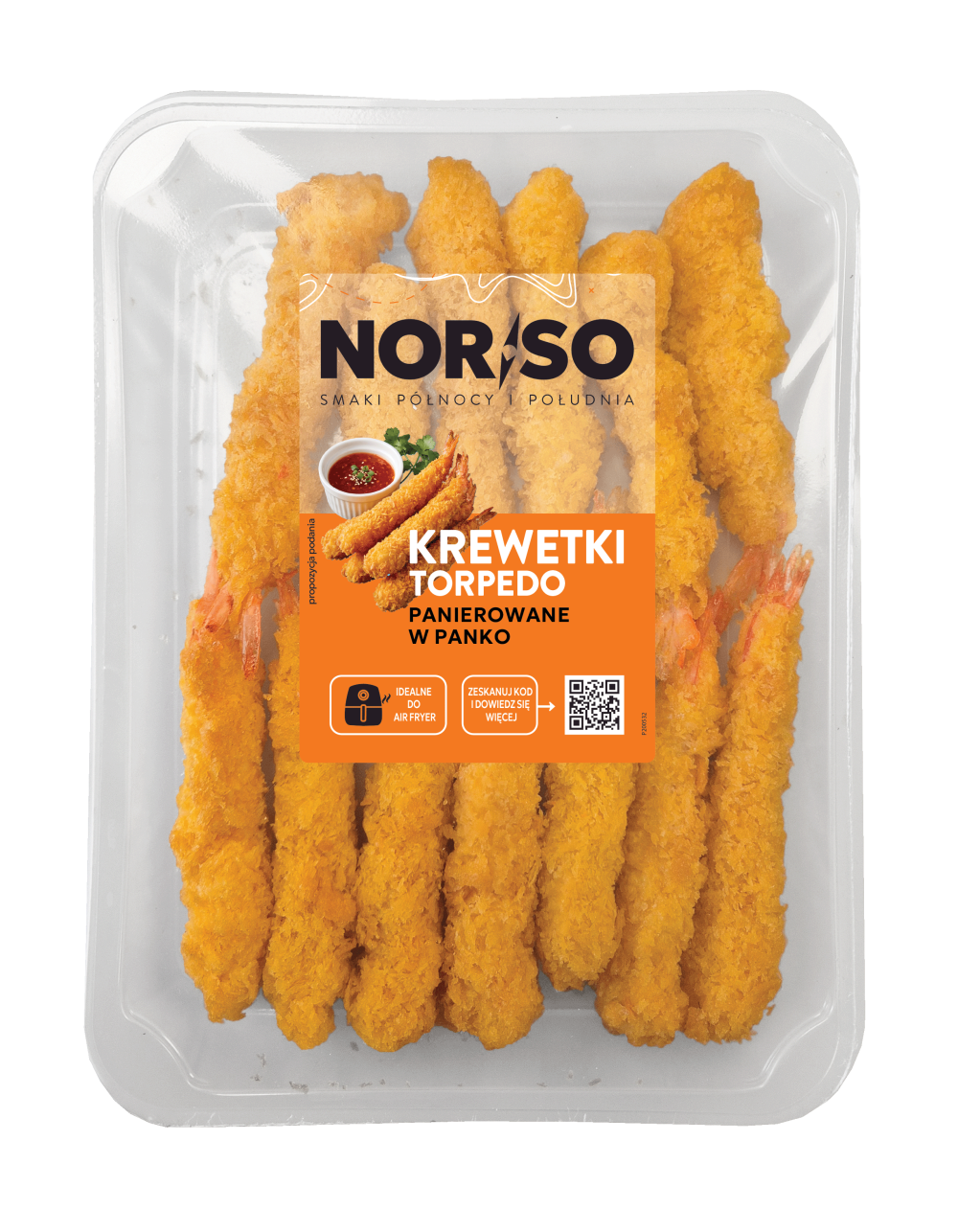 Krewetki torpedo panierowane w panko