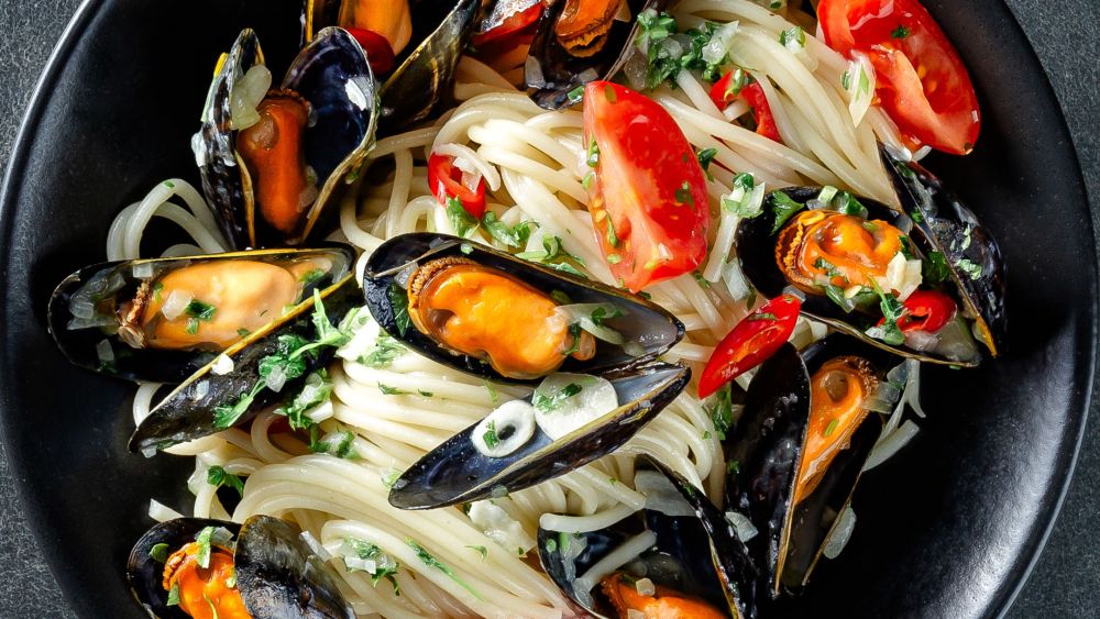 Mule w kremowym sosie maślanym