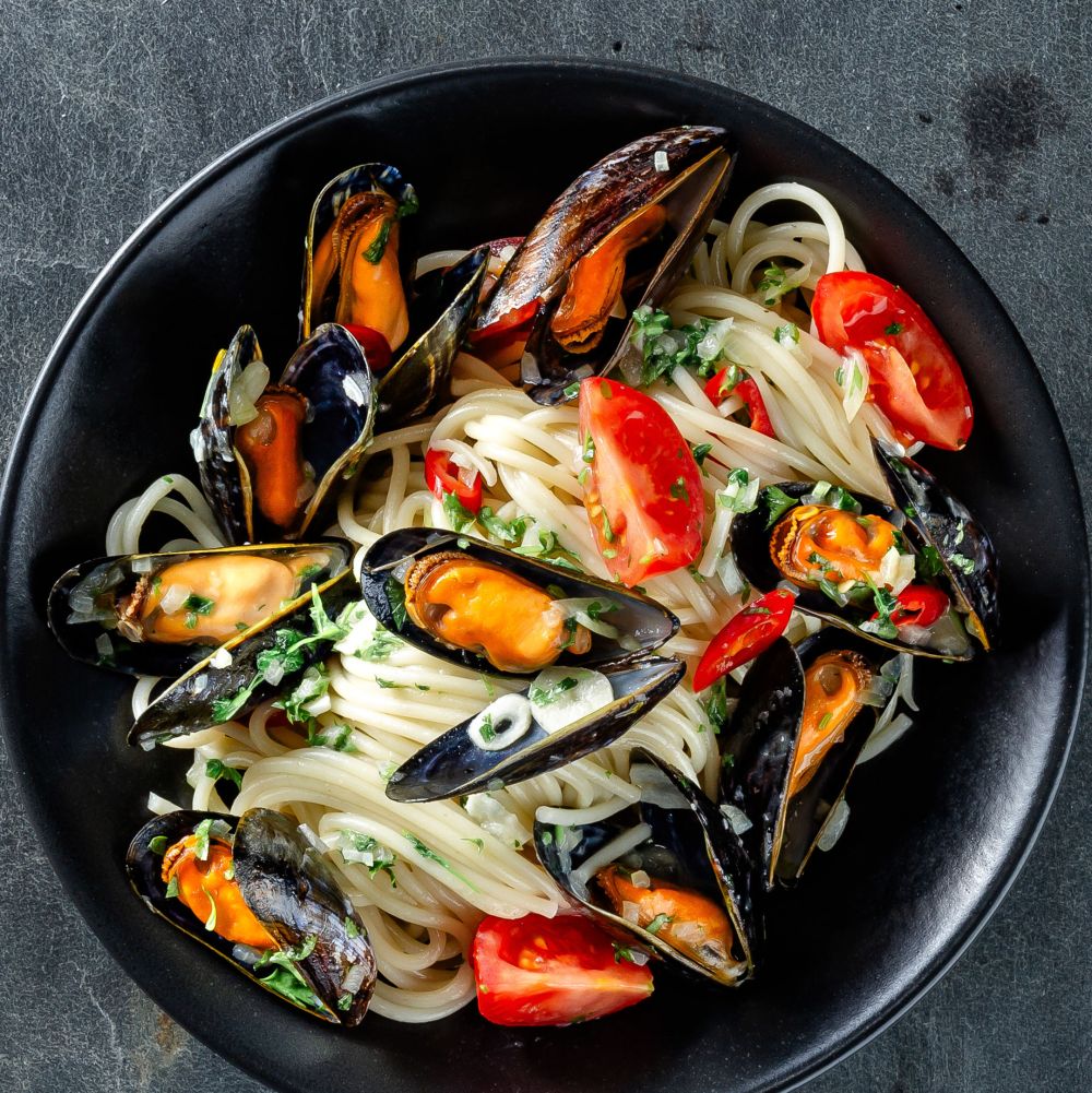 Mule w kremowym sosie maślanym