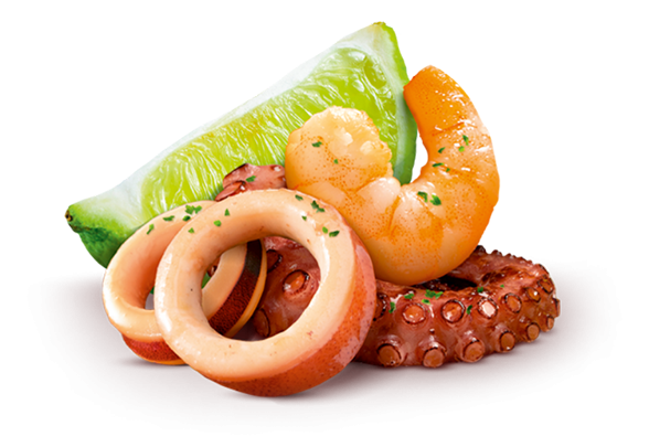 Apetizer owoce morza