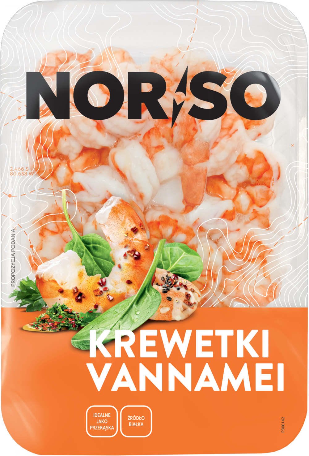 Krewetki vannamei gotowane uniwersalne