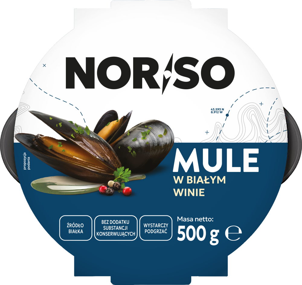 Mule w bialym winie 500g