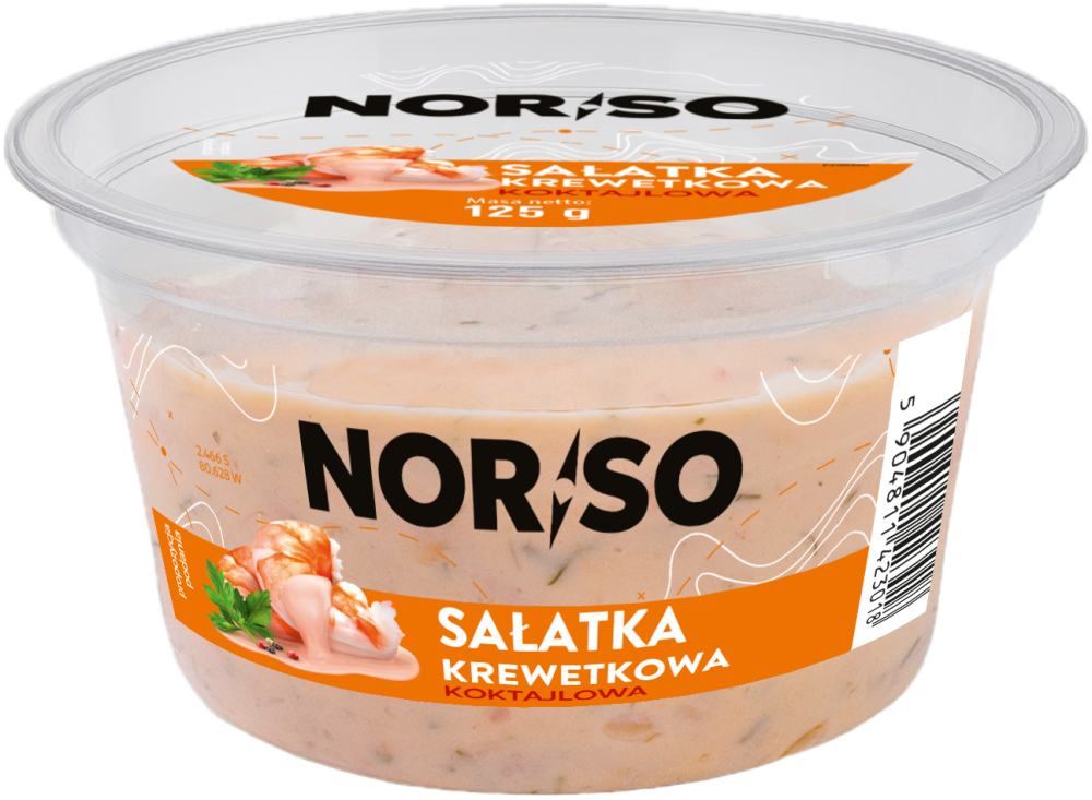 Salatka krewetkowa koktajlowa 125g